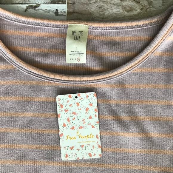 NWT Free People We The Good Find Ruffle Sleeve Top - Picture 4 of 7